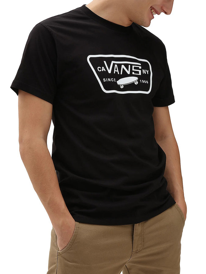 Vans Full Patch T-Shirt Fall 2024 | BLACK / WHITE