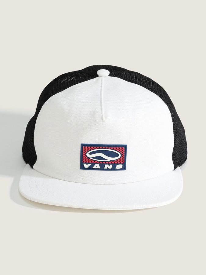 Vans Sidestripe Unstructured Trucker Hat | MARSHMALLOW (FS8)