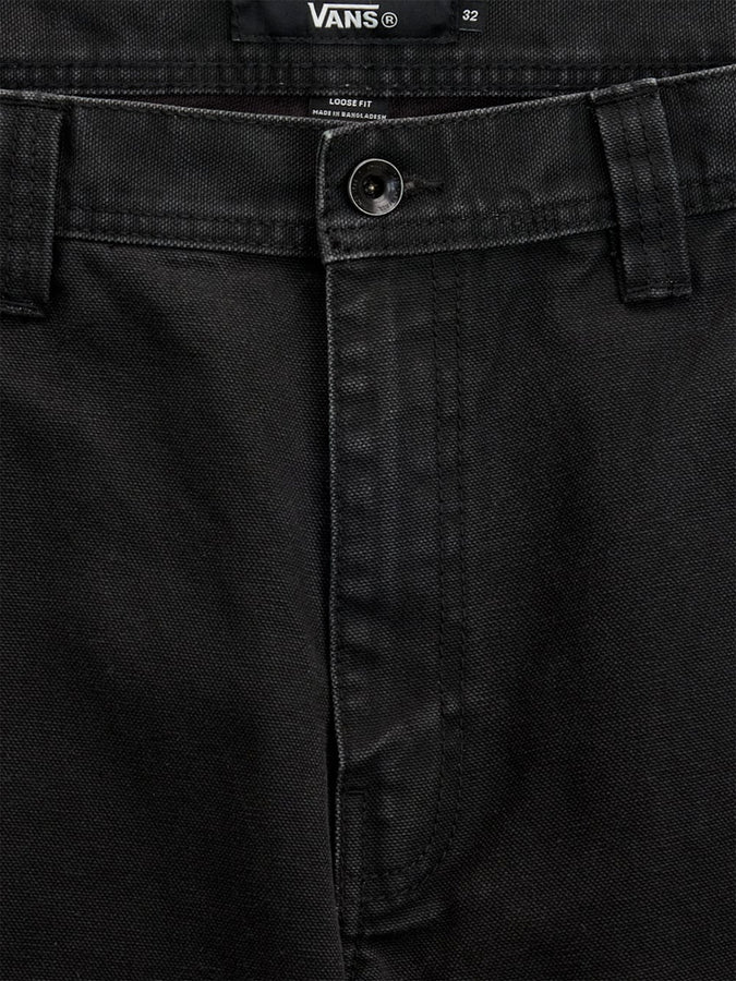 Vans Chore Loose Pigment Overdye Pants Spring 2026 | BLACK (BLK)