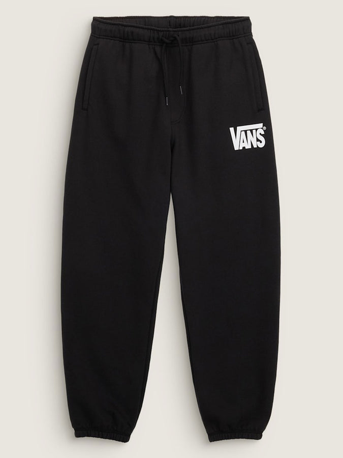 Vans Stretch Logo Fleece Pants Spring 2026 | BLACK/WHITE (Y28)