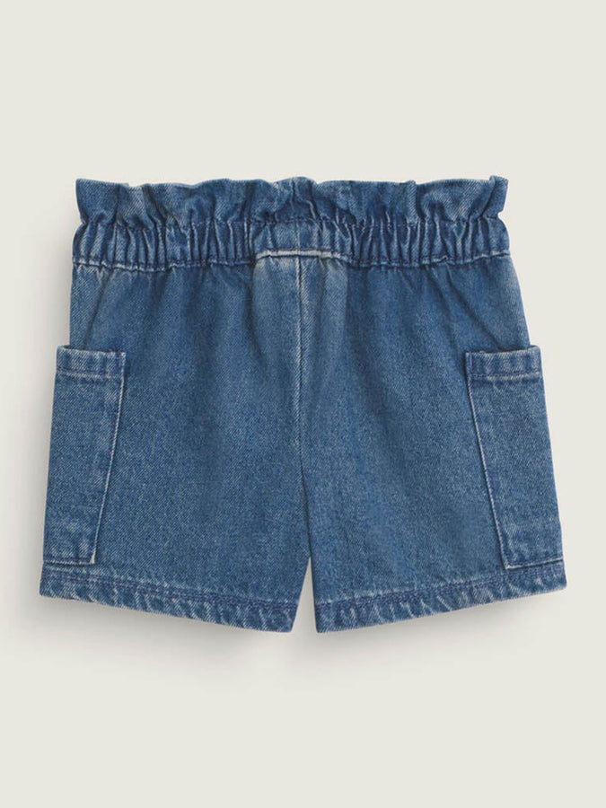 Vans Joy Ruffled E-Waist Shorts Spring 2026 | VINTAGE INDIGO (AHU)
