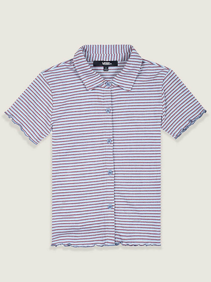 Vans Maybelle Short Sleeve Buttondown Shirt Spring 2026 | DAWN MIST (FOA)