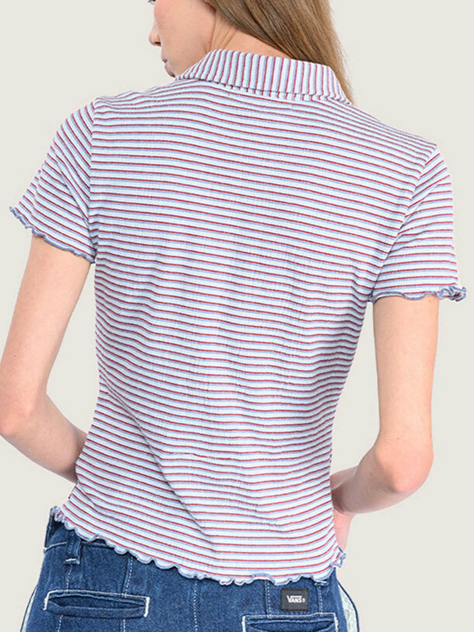 Vans Maybelle Short Sleeve Buttondown Shirt Spring 2026 | DAWN MIST (FOA)