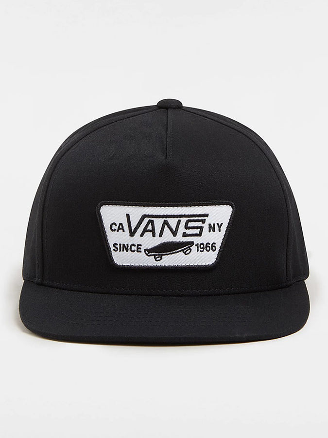 Vans Full Patch Snapback Hat | TRUE BLACK (9RJ)