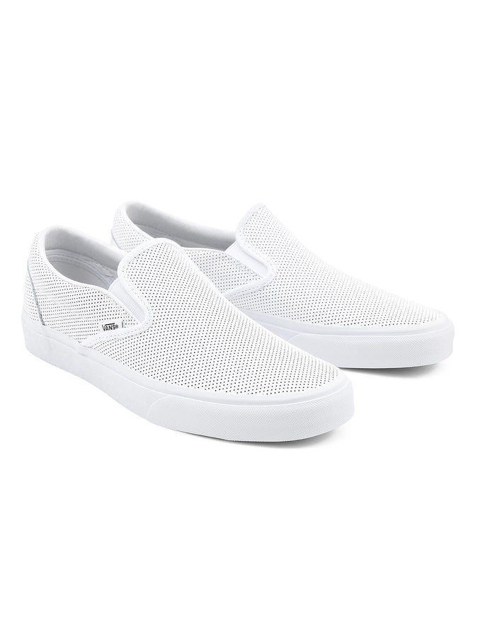 Vans Perf Leather Slip On Shoes | PERF LEATHER WHT (DJ7)