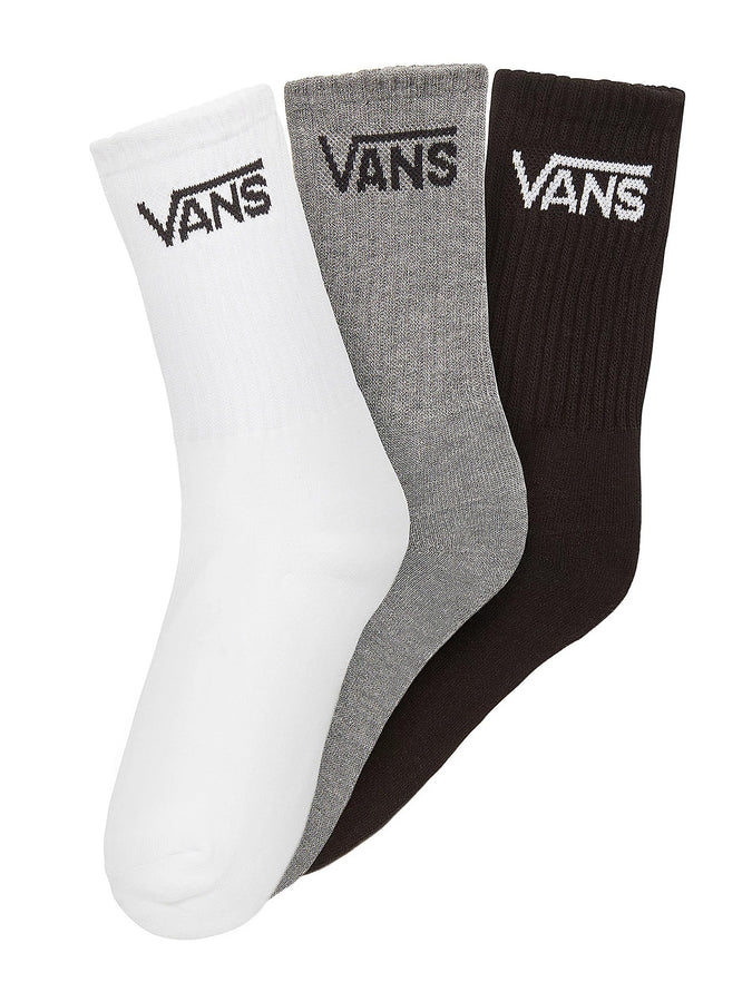 Vans Classic 1-6 3 Pack Socks | BLACK ASSORTED (IZH)