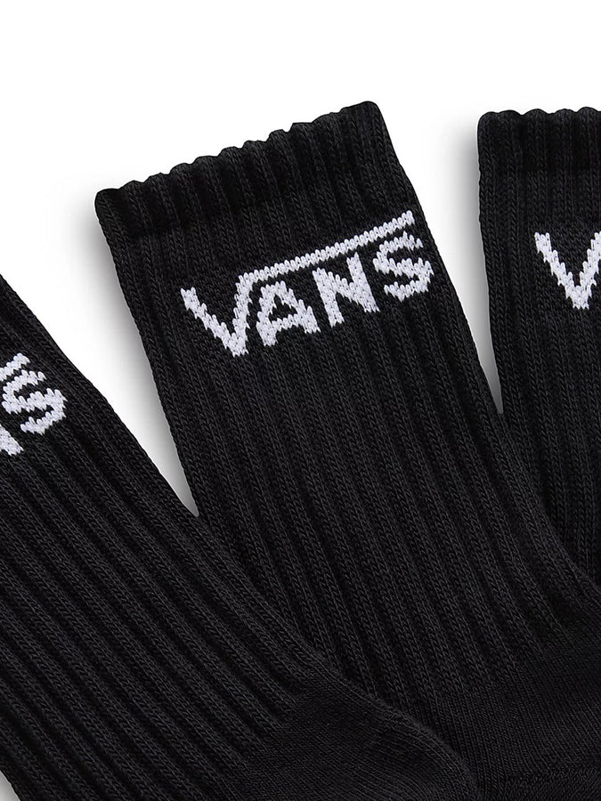 Vans Classic 10-13.5 3 Pack Socks | BLACK (BLK)
