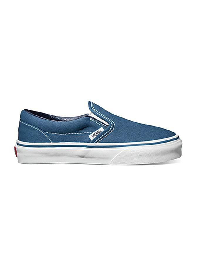 Vans Classic Slip-On Shoes | NAVY/TRUE WHITE (NWD)