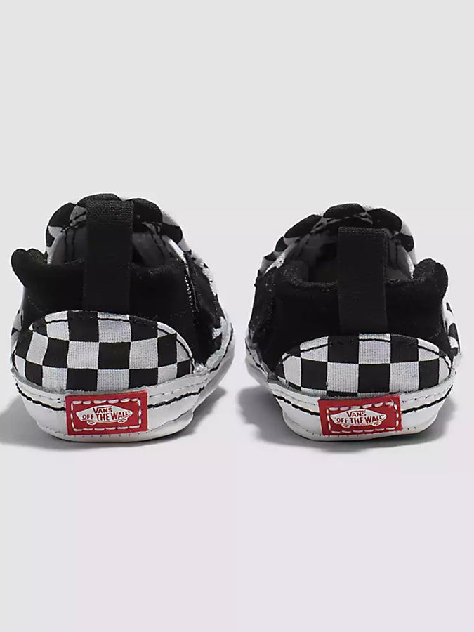 Vans Slip On V Checker Black / True White Shoes Fall 2024 | CHECKER BLACK/TRUE WHITE