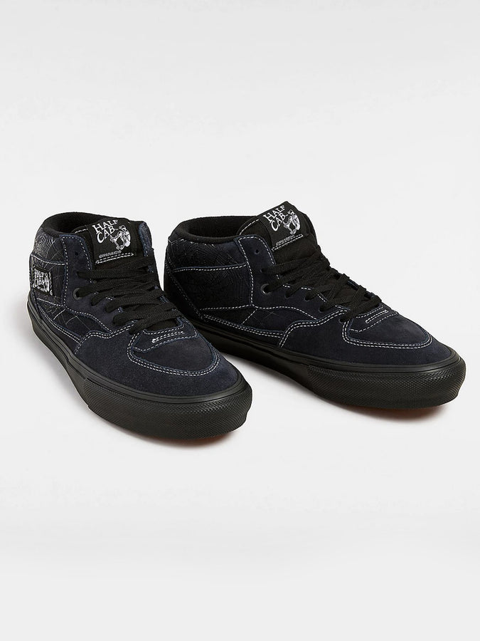 Vans Skate Half Cab Web Dark Grey/Black Shoes | WEB DARK GREY/BLACK (Y39)