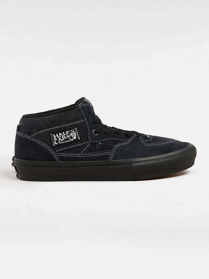 Vans Skate Half Cab Web Dark Grey/Black Shoes | WEB DARK GREY/BLACK (Y39)