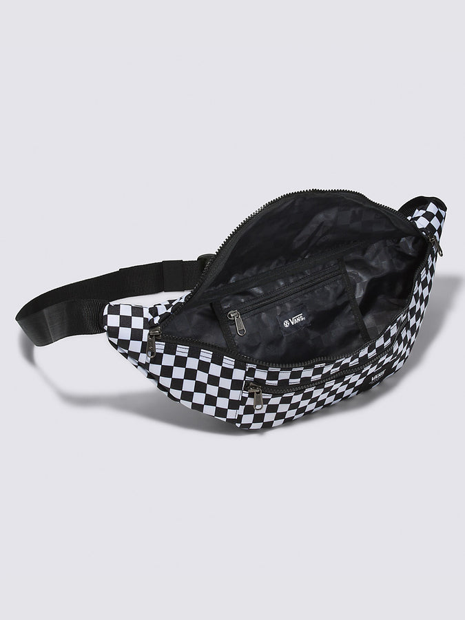 Vans Ward Black/White Check Crossbody Bag | BLACK/WHITE CHECK (HU0)