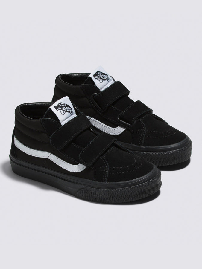 Vans Fall 2023 Sk8-Mid Reissue V Black/Black Shoes | BLACK/BLACK (LWB)