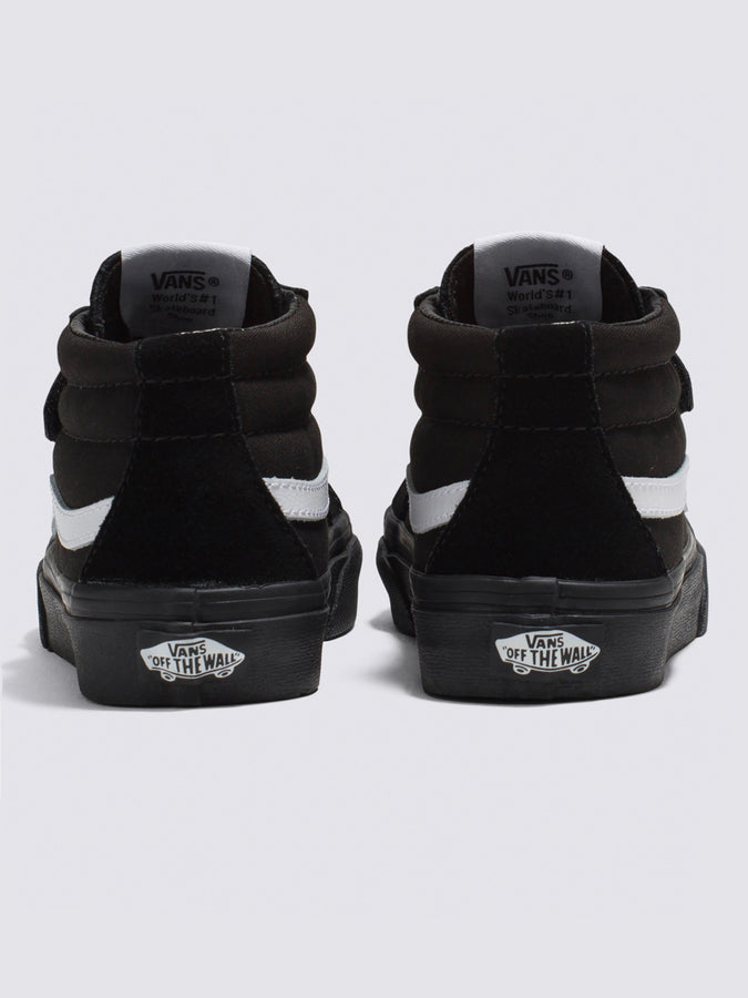 Vans Fall 2023 Sk8-Mid Reissue V Black/Black Shoes | BLACK/BLACK (LWB)