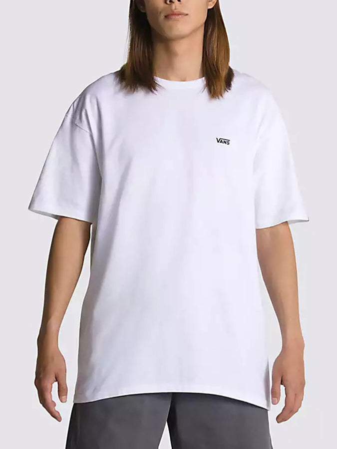 Vans Left Chest Logo Short Sleeve T-Shirt Fall 2024 | WHITE / BLACK