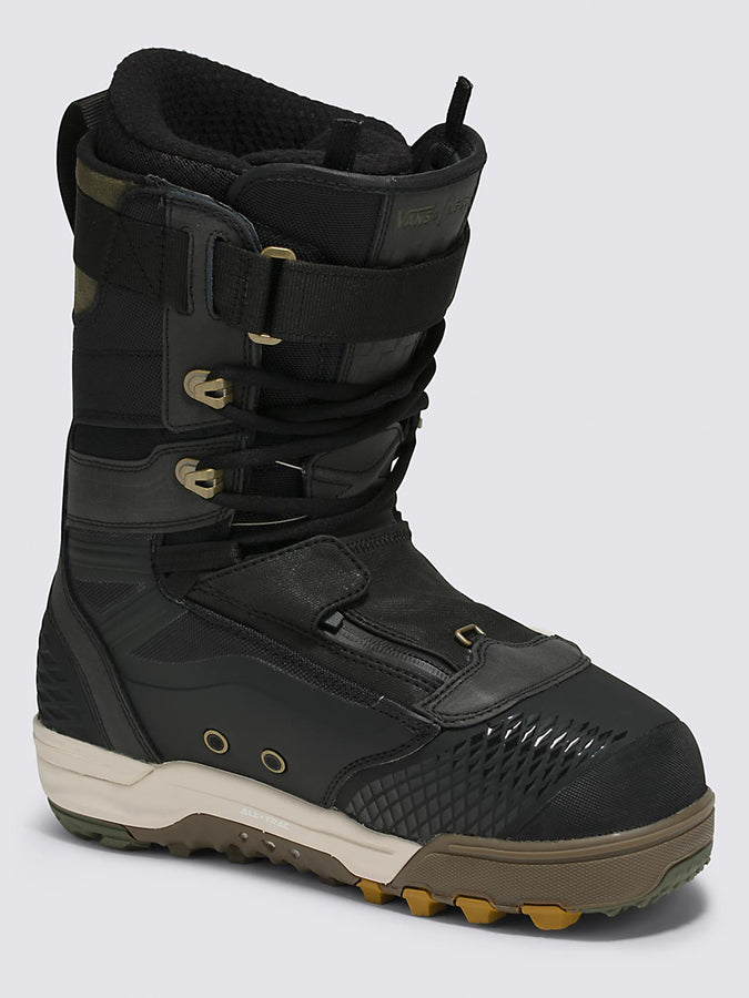Vans Infuse Paisley Suede Snowboard Boots 2024 | BLACK/OLIVE (BKO)