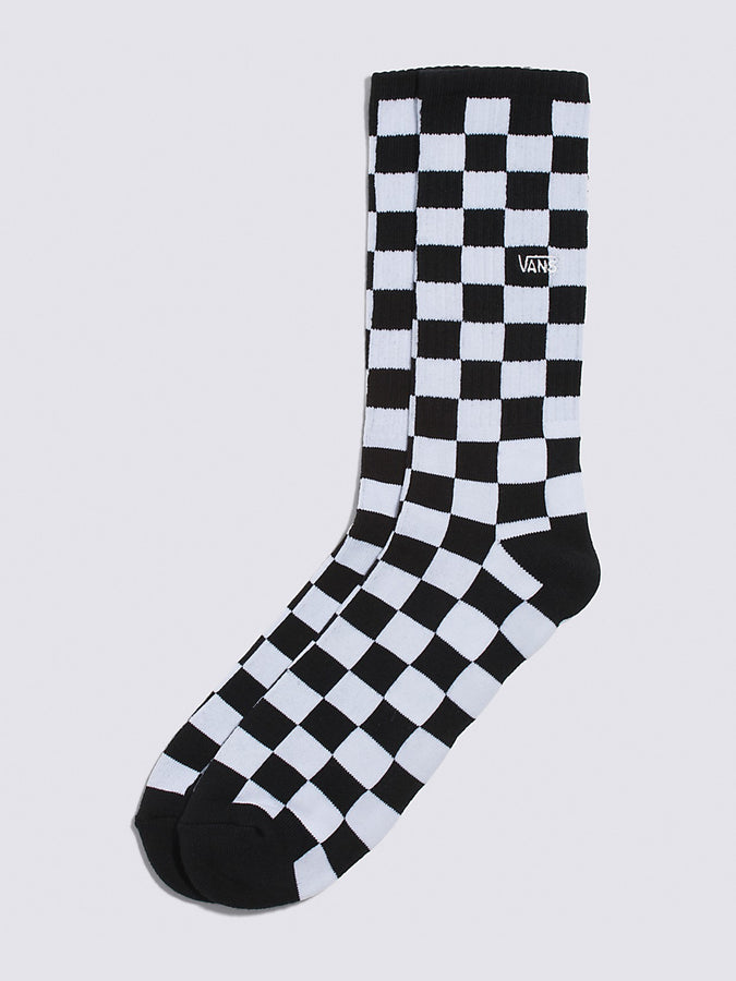 Vans Checkerboard II 9.5-13 Socks | BLACK/WHITE CHECK (HU0)