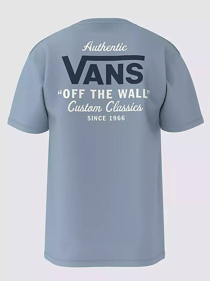 Vans Holder St Classic T-Shirt Summer 2024 | DUSTY BLU/DRESS BLU (CZD)
