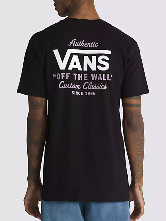 Vans Holder St Classic Short Sleeve T-Shirt Fall 2024 | BLACK / LAVANDER MIST