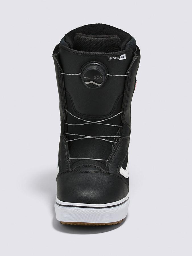 Vans Encore OG BOA Snowboard Boots 2024 | BLACK/WHITE (0BN)