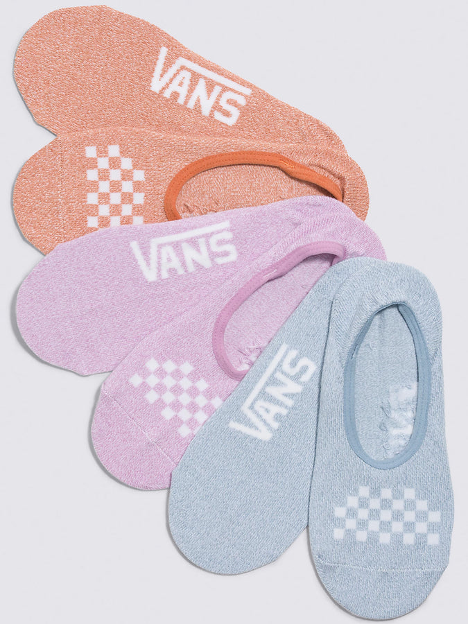 Vans Classic Heathered Canoodle 3 Pack Socks Spring 2024 | DUSTY BLUE (DSB)