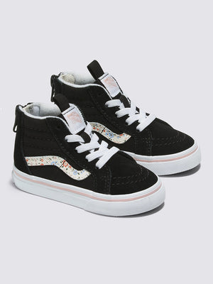 Vans Fall 2023 Sk8-Hi Zip Black/Multi Shoes