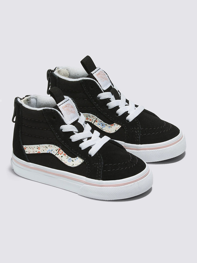 Vans Fall 2023 Sk8-Hi Zip Black/Multi Shoes | BLACK/MULTI (BMV)