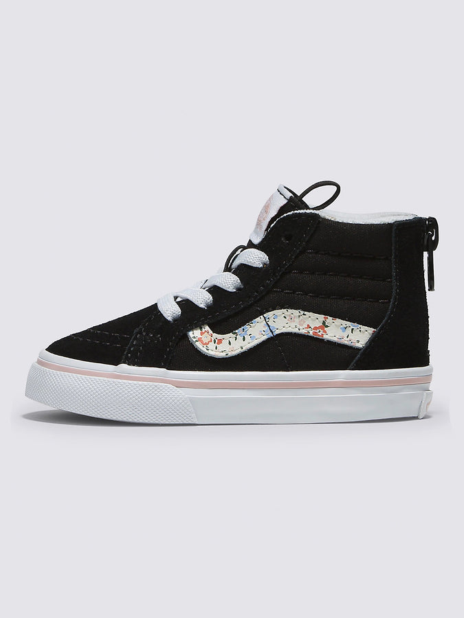 Vans Fall 2023 Sk8-Hi Zip Black/Multi Shoes | BLACK/MULTI (BMV)