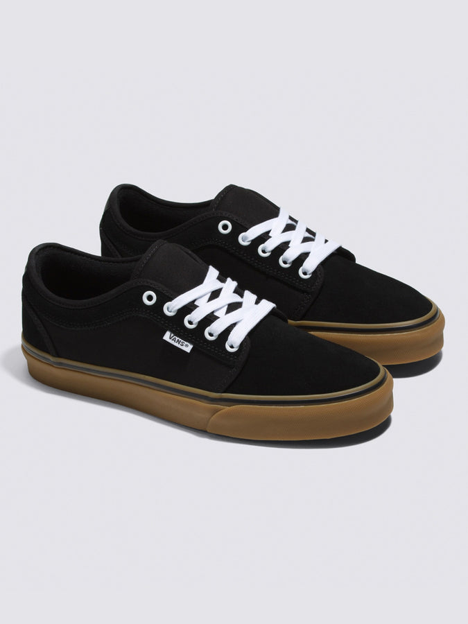 Vans Skate Chukka Low Shoes | BLACK/BLACK/GUM (0I4)