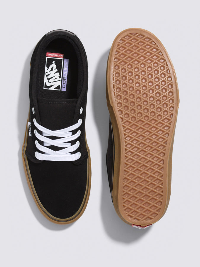Vans Skate Chukka Low Shoes | BLACK/BLACK/GUM (0I4)