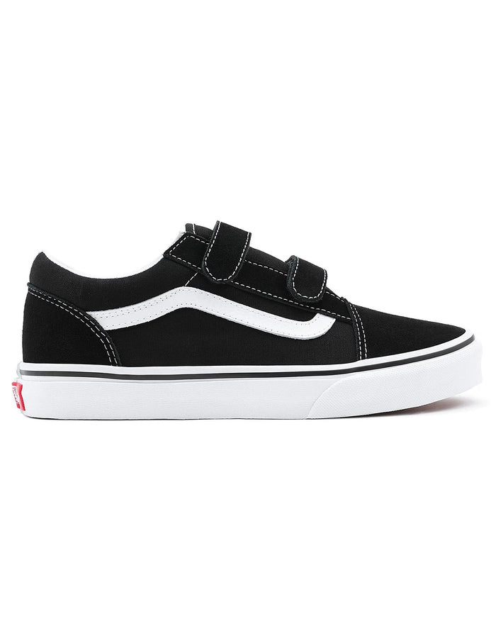 Vans Old Skool V Black/True White Shoes | BLACK/TRUE WHITE (6BT)