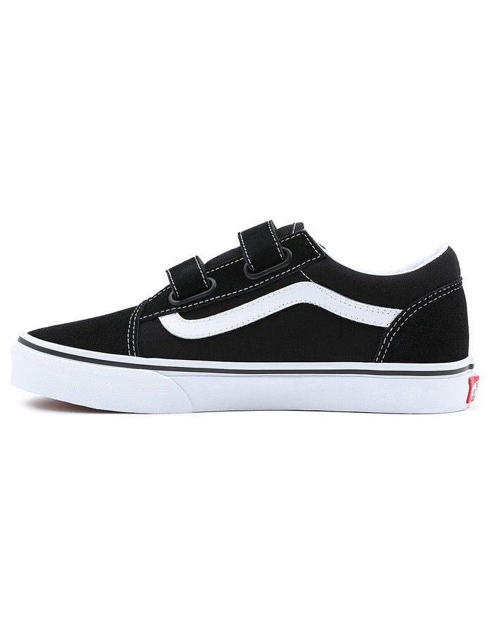 Vans Old Skool V Black/True White Shoes | BLACK/TRUE WHITE (6BT)