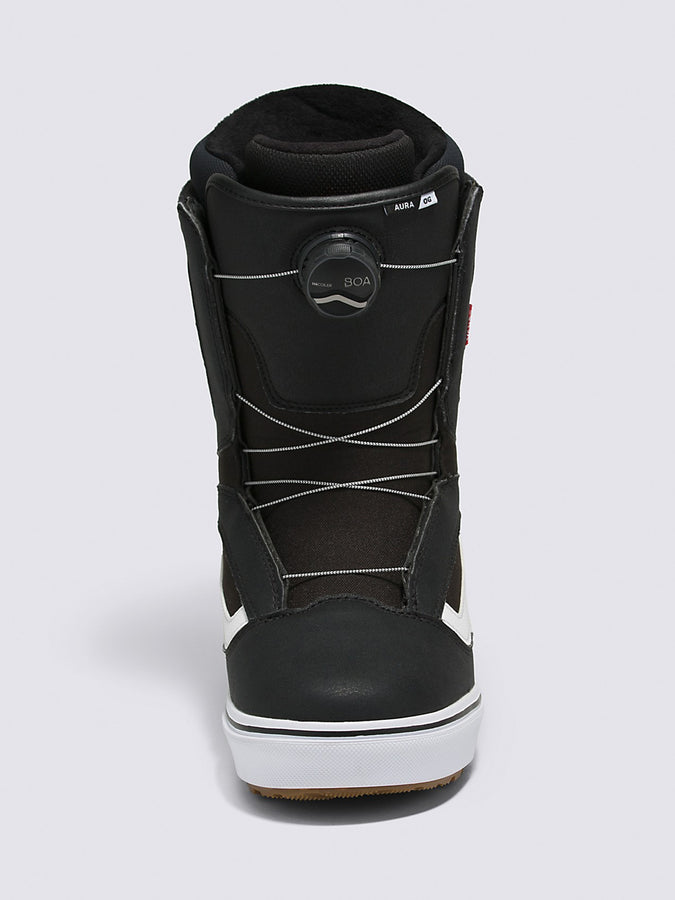 Vans Aura OG Snowboard Boots 2024 | BLACK/WHITE (0BN)