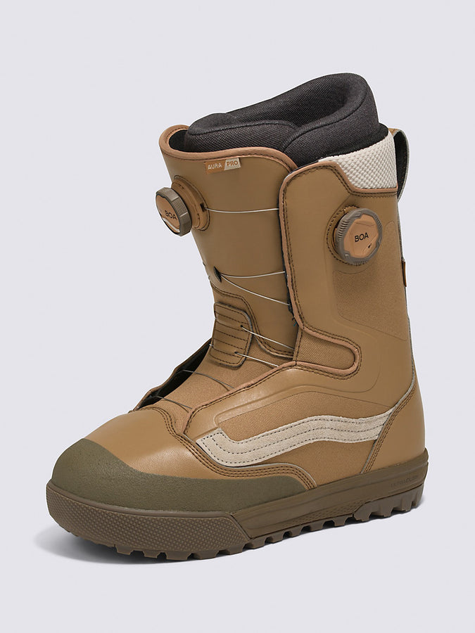 Vans Aura Pro Snowboard Boots 2024 | TOBACCO/GUM (LV9)