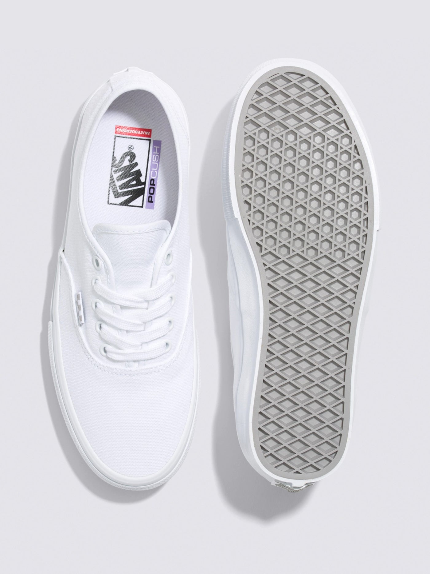 Vans Skate Authentic True White Shoes