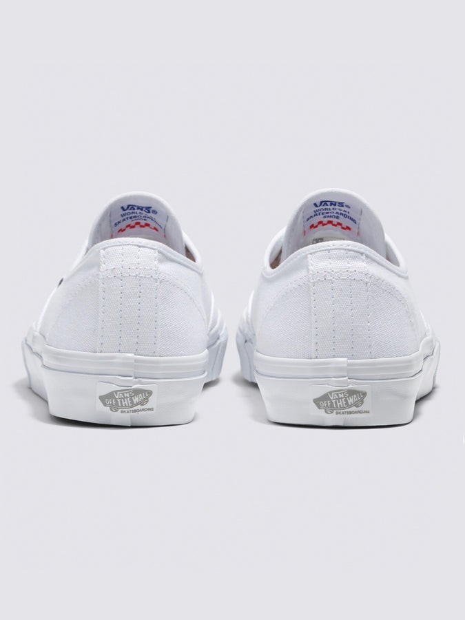 Vans Skate Authentic True White Shoes | TRUE WHITE (W00)