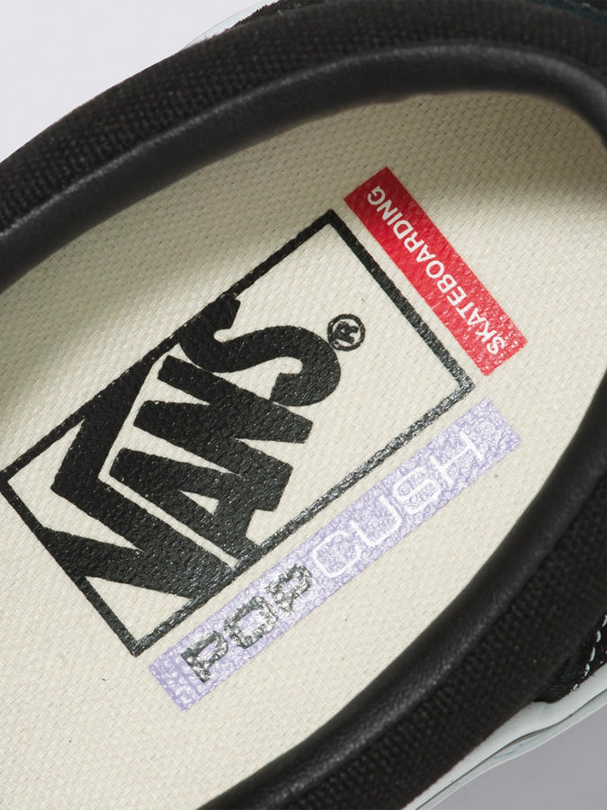 Vans Skate Era Black/White Shoes | BLACK/WHITE (Y28)