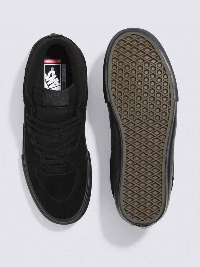 Vans Skate Half Cab Black/Black Shoes | BLACK/BLACK (BKA)
