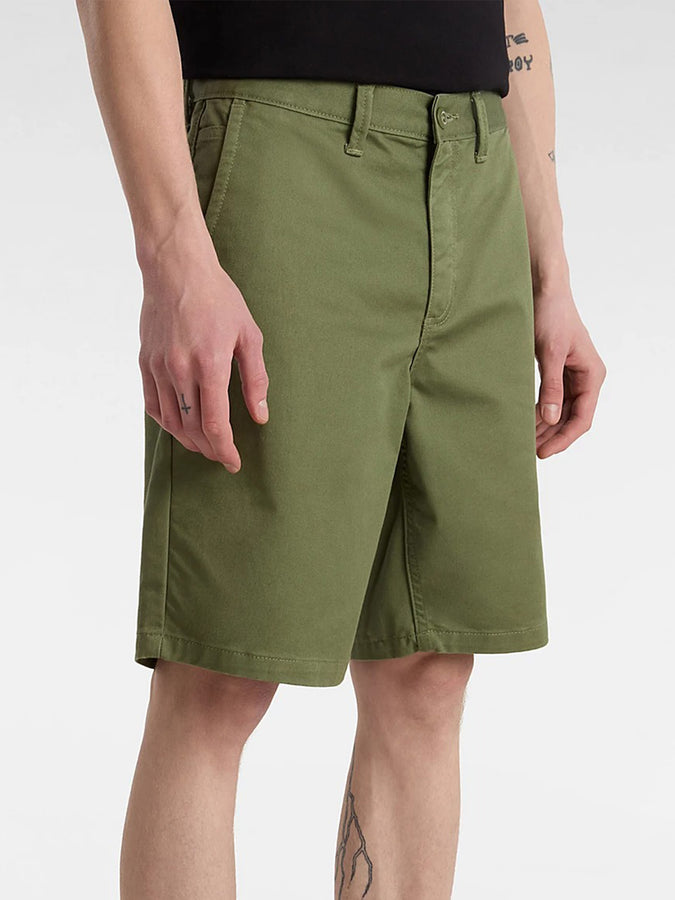 Vans Authentic Chino Relaxed Shorts Summer 2024 | OLIVINE (AMB)