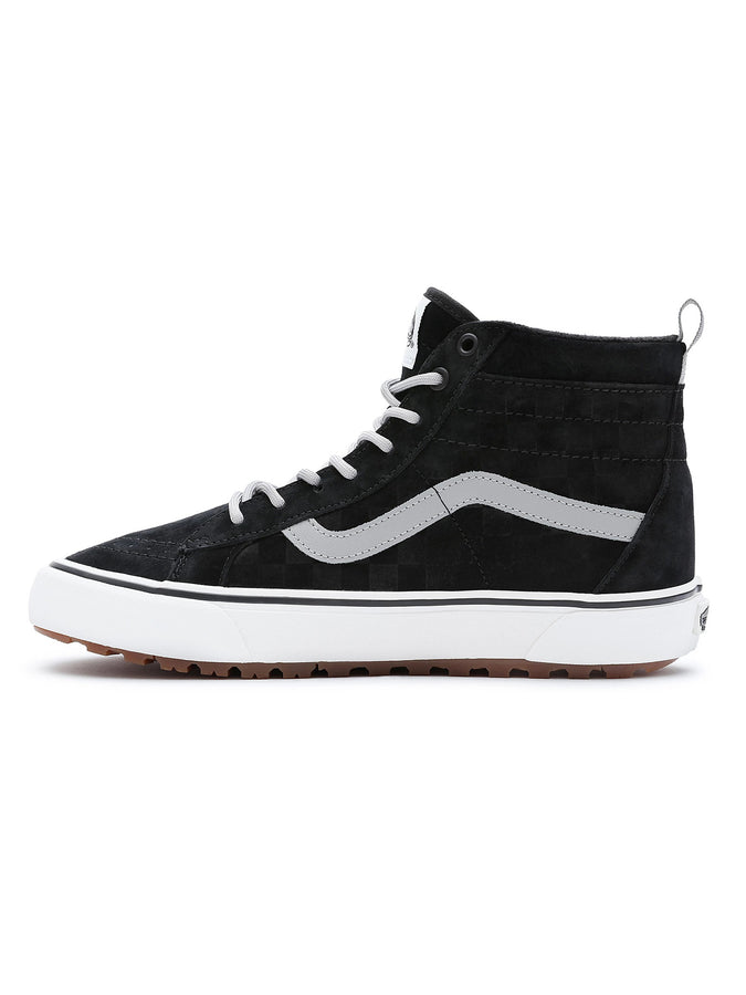 Vans Sk8-Hi MTE-1 Tonal Check Black Shoes Winter 2024 | TONAL CHECK BLACK (BM8)
