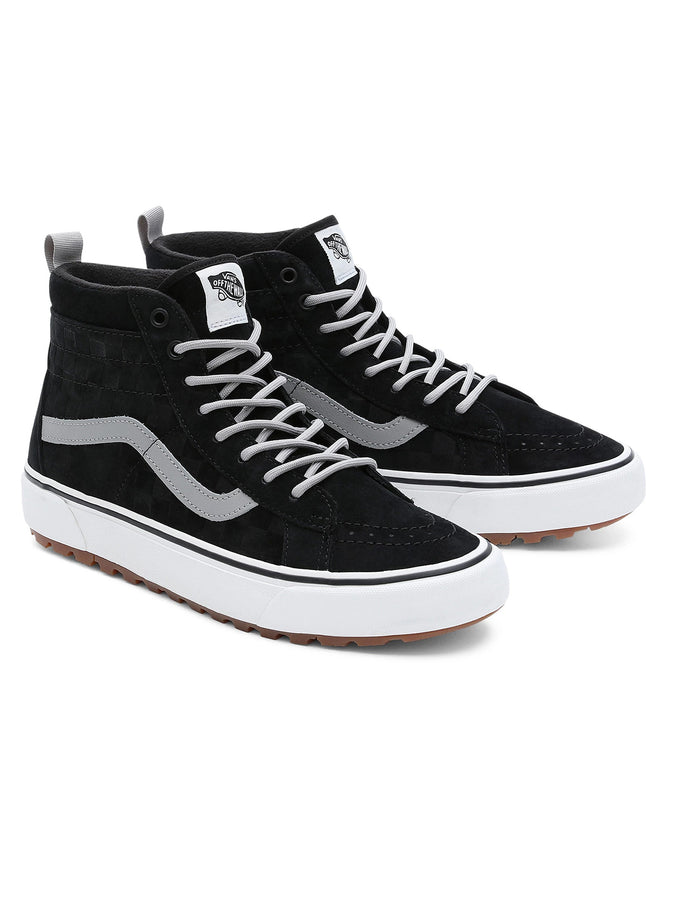 Vans Sk8-Hi MTE-1 Tonal Check Black Shoes Winter 2024 | TONAL CHECK BLACK (BM8)