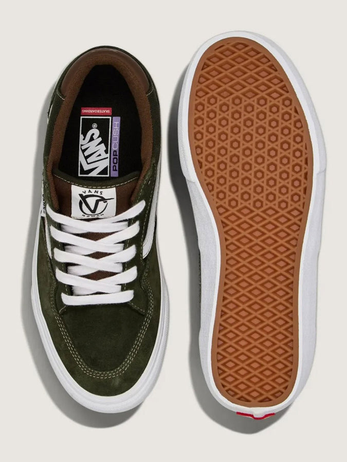 Vans Skate Rowan Green/Brown Shoes Spring 2026 | GREEN/BROWN (20A)