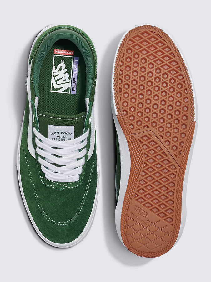 Vans Gilbert Crockett Green/White Shoes Fall 2023 | GREEN/WHITE (Y9H)