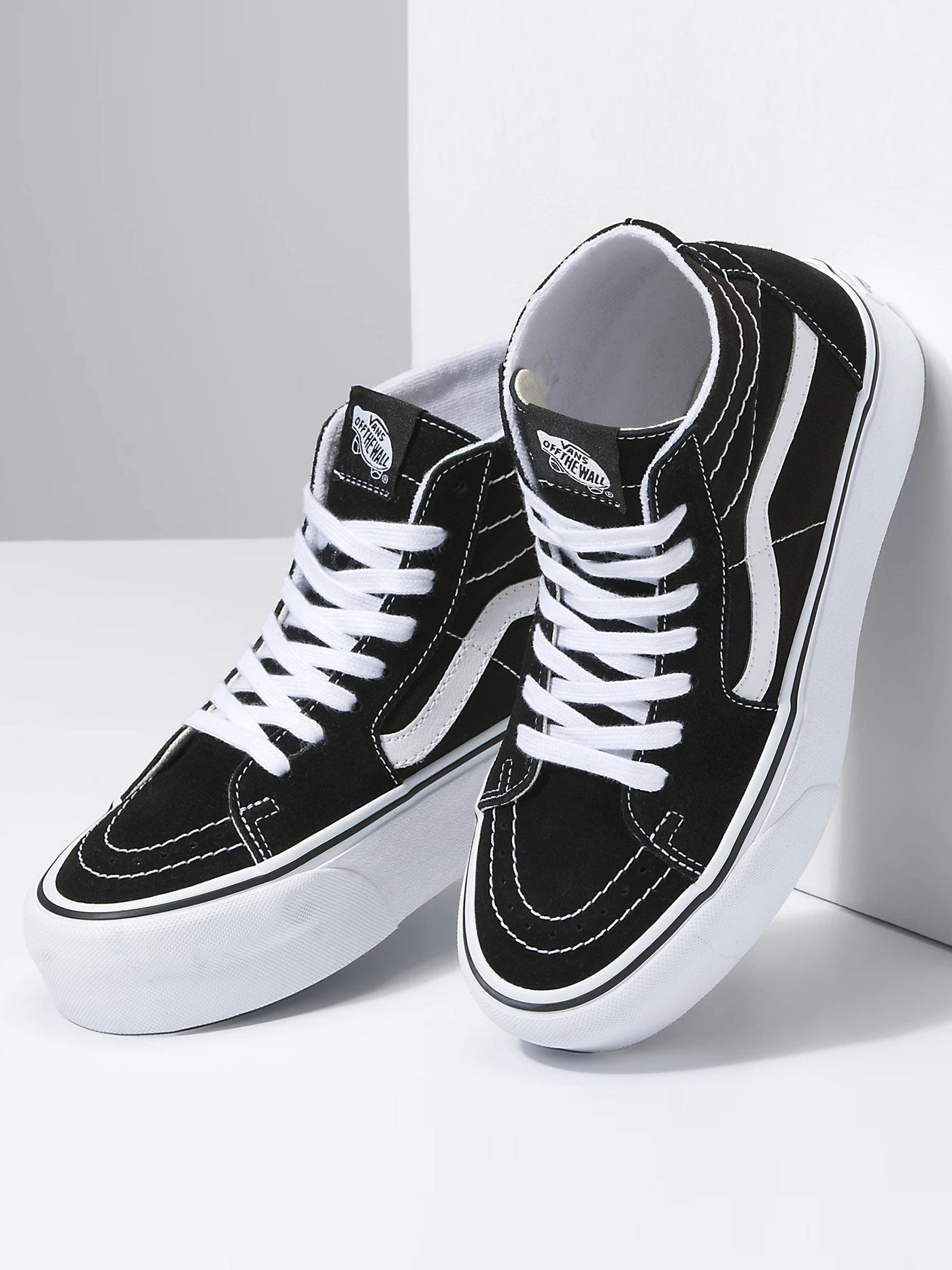 Vans Sk8-Hi Tapered Stackform Black/True White Shoes