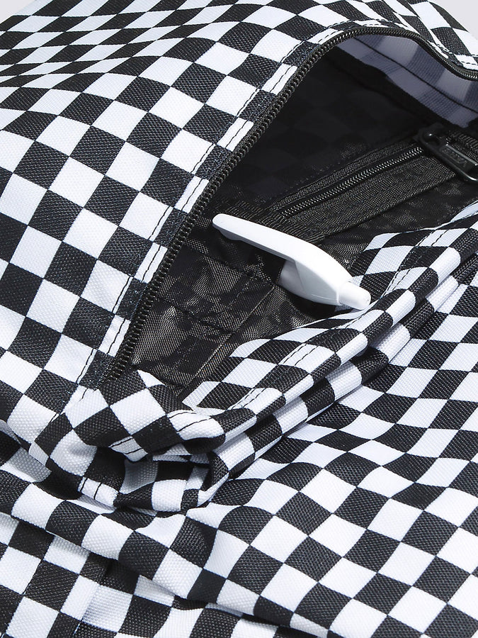 Vans Old Skool Check Backpack | BLACK/WHITE (Y28)