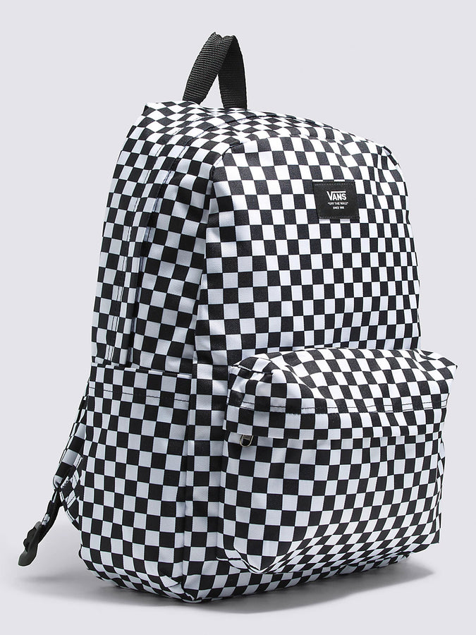 Vans Old Skool Check Backpack | BLACK/WHITE (Y28)