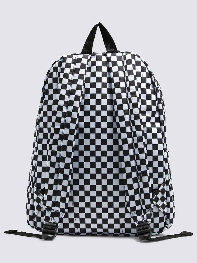 Vans Old Skool Check Backpack | BLACK/WHITE (Y28)