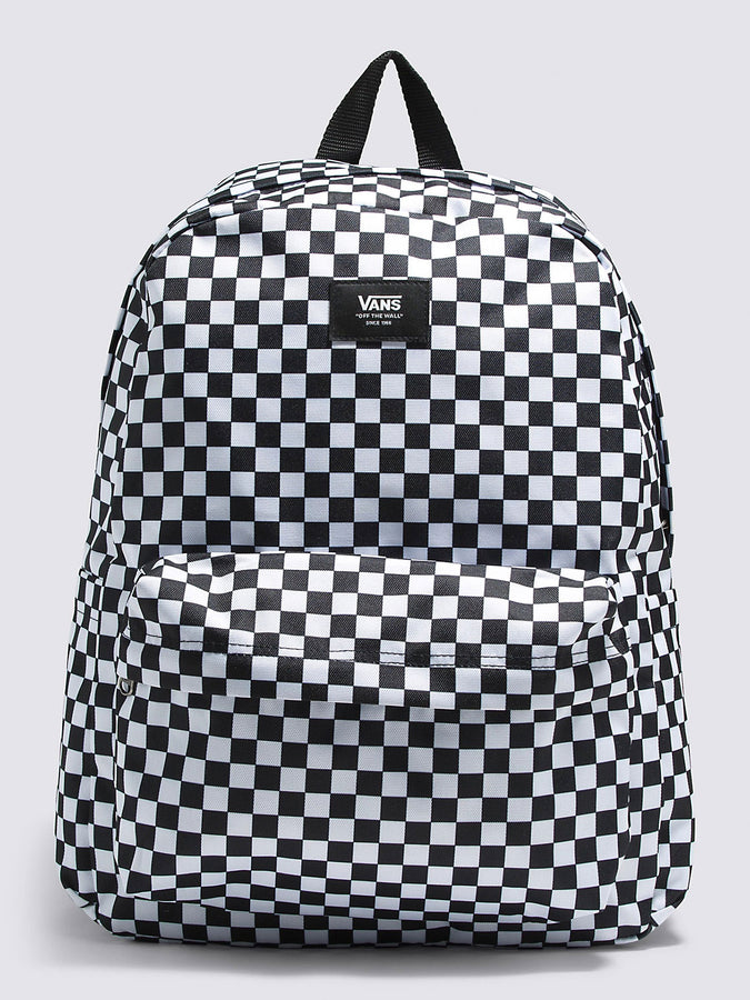 Vans Old Skool Check Backpack | BLACK/WHITE (Y28)