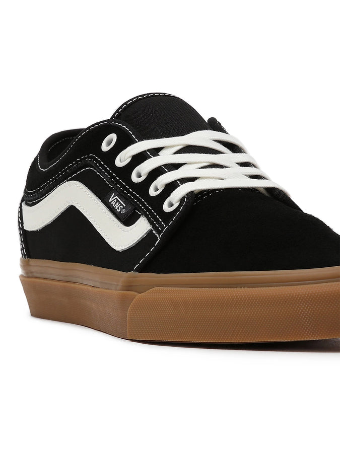 Vans Chukka Low Sidestripe Black/Gum Shoes | BLACK/GUM (B9M)