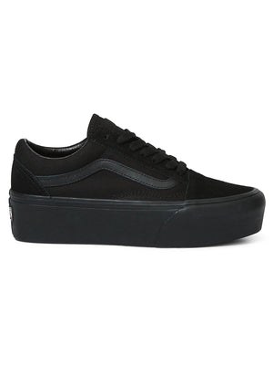 Vans Old Skool Stackform Women Black/Black Shoes